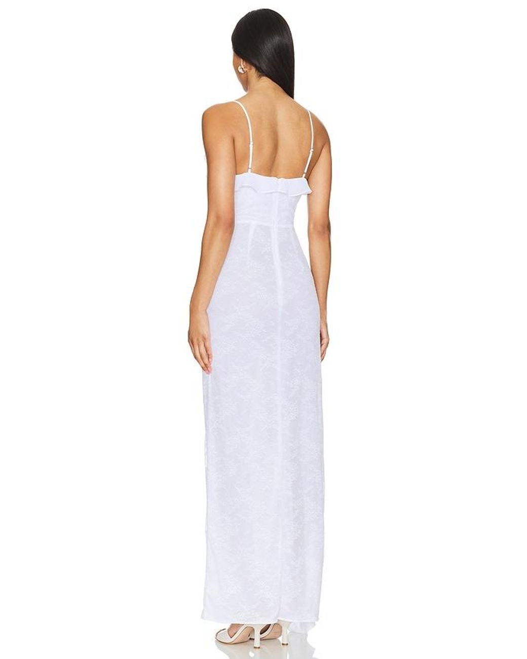 Nbd White Anila Maxi Dress