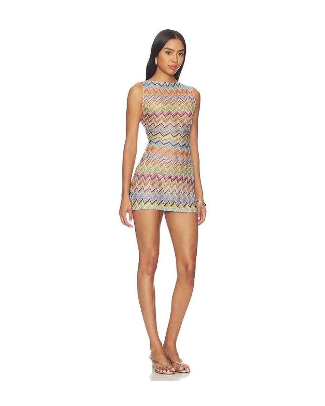 Missoni White Short Cover Up Dress