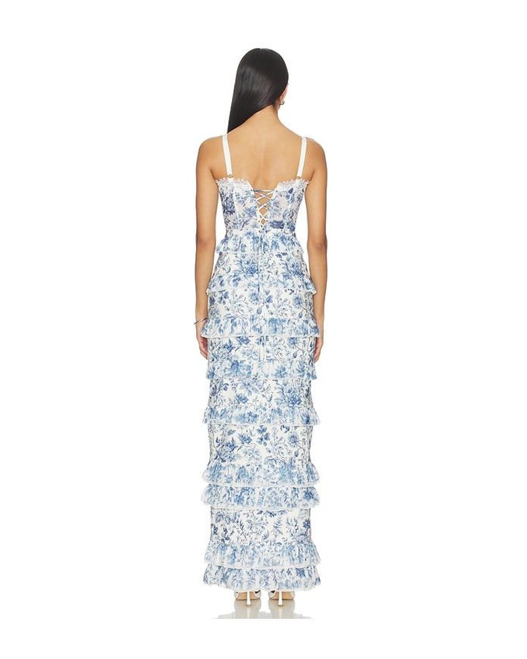 V. Chapman Blue Cassia Dress