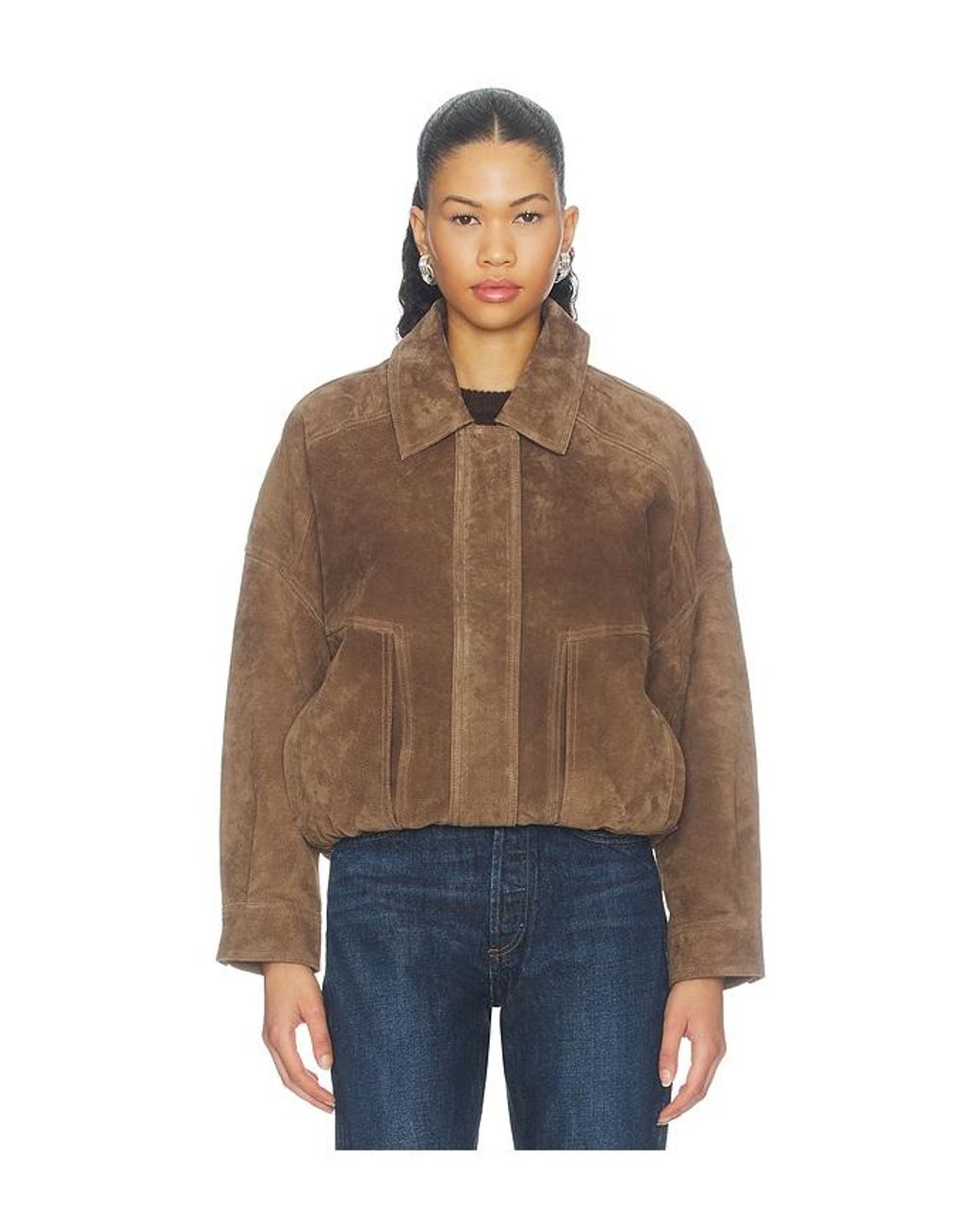 Heartloom Brown Sully Suede Jacket