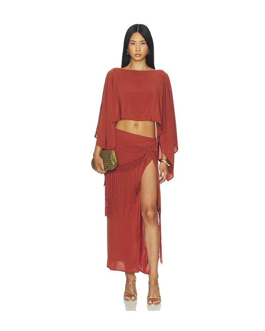 LOBA Red Saman Top