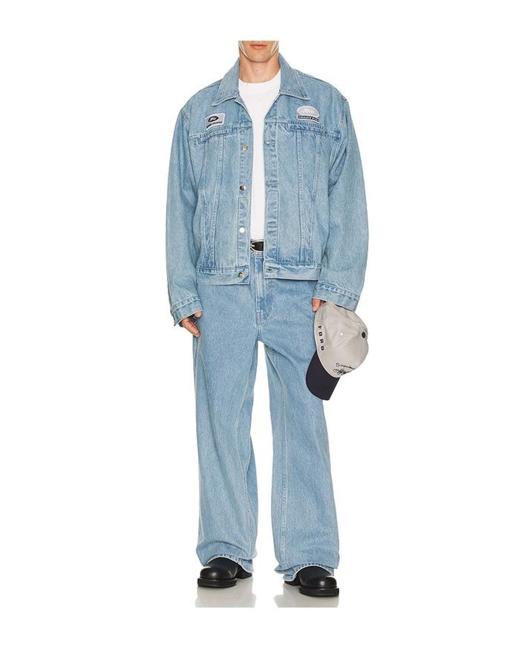 Siegelman Stable Blue Jeans for men