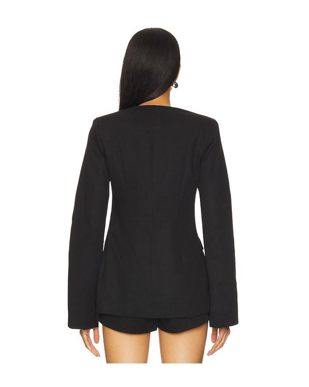 SNDY'S Black Emilie Fitted Blazer