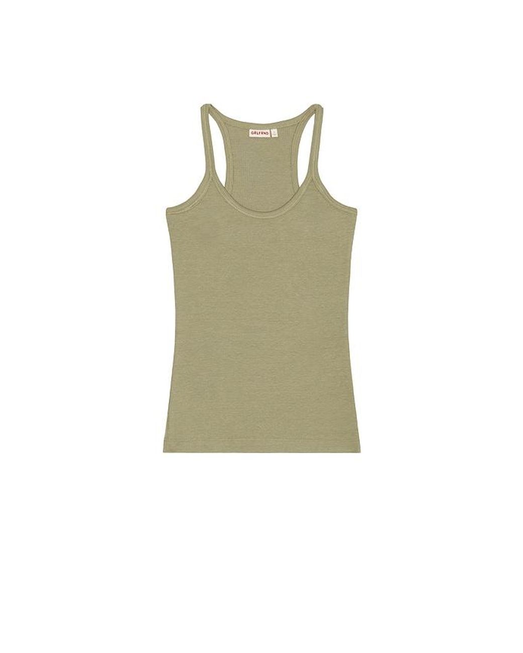 GRLFRND Blue Slim Racer Tank