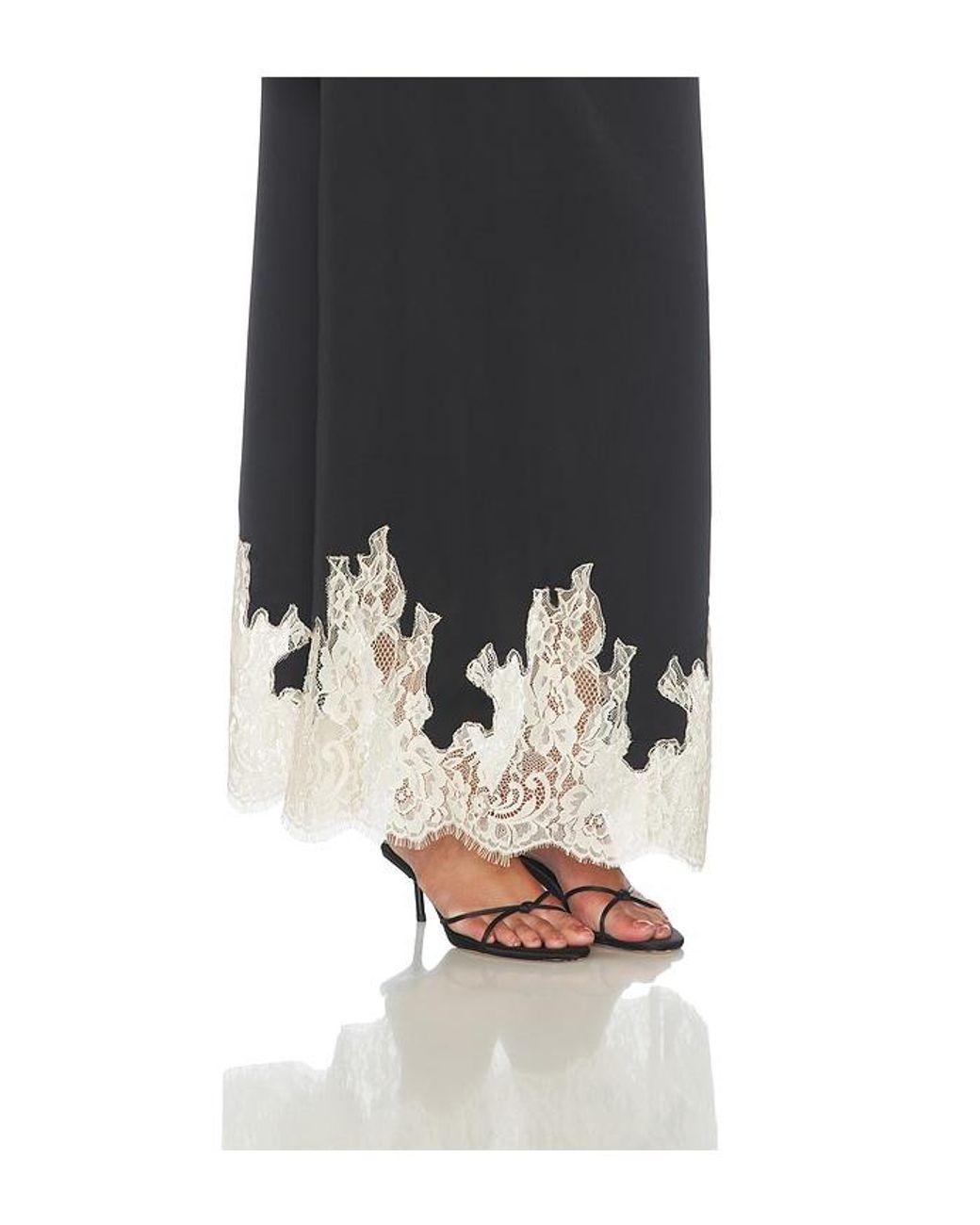 MORE TO COME Black X Hannah Lizzy Shelbie Maxi Skirt