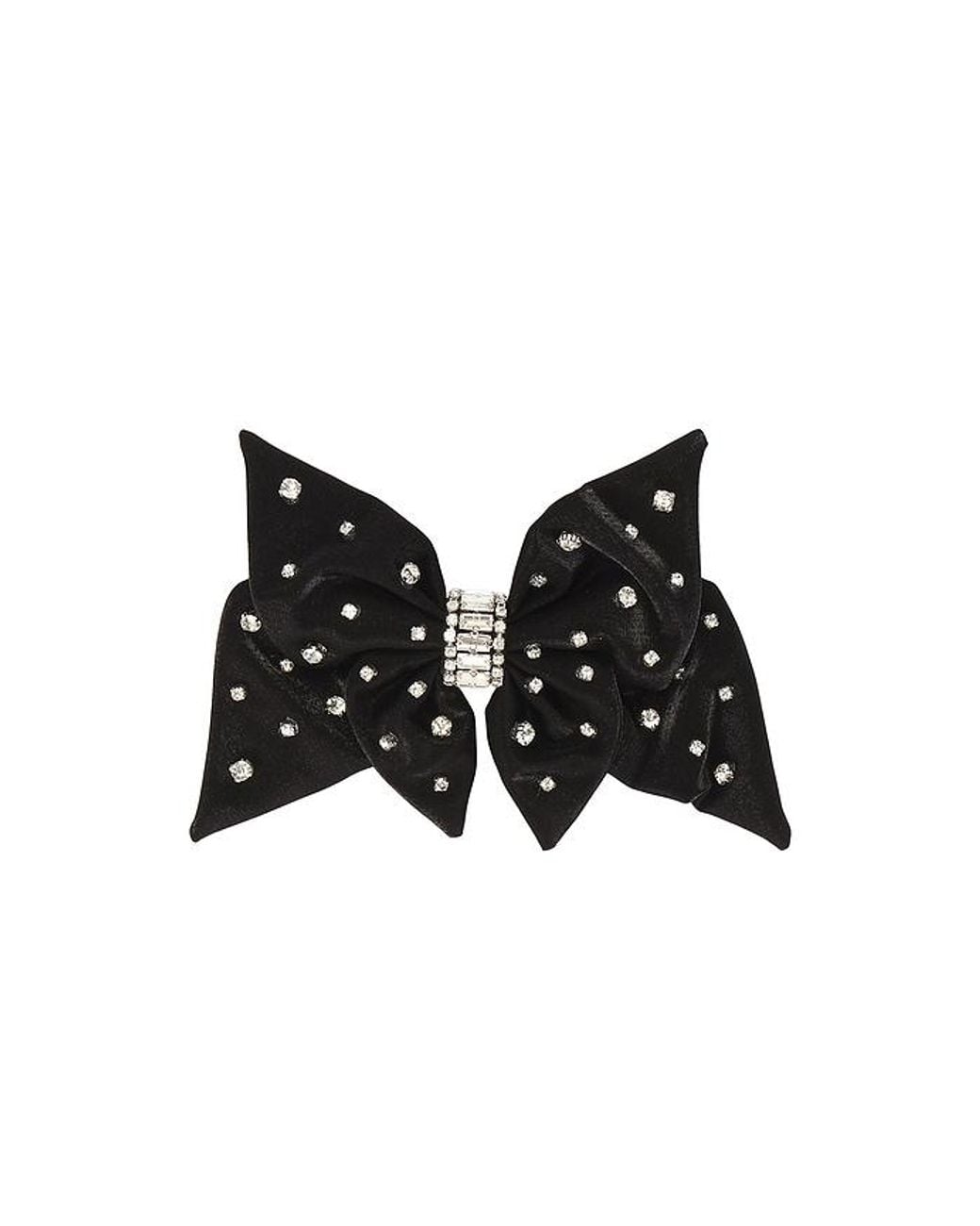 Lovers + Friends Black Crest Bow