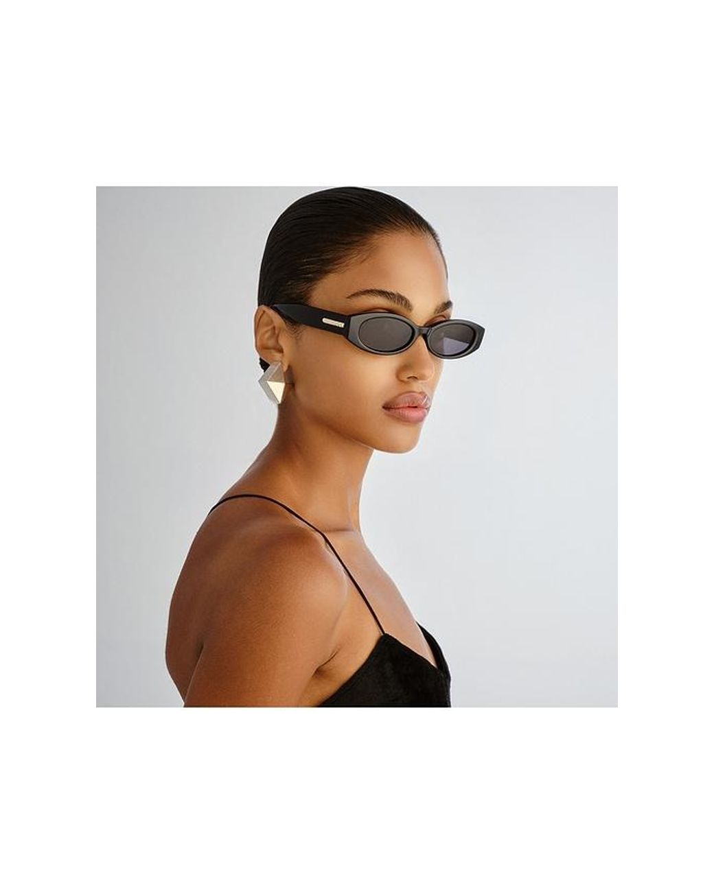 Le Specs Blue Belladonna Sunglasses