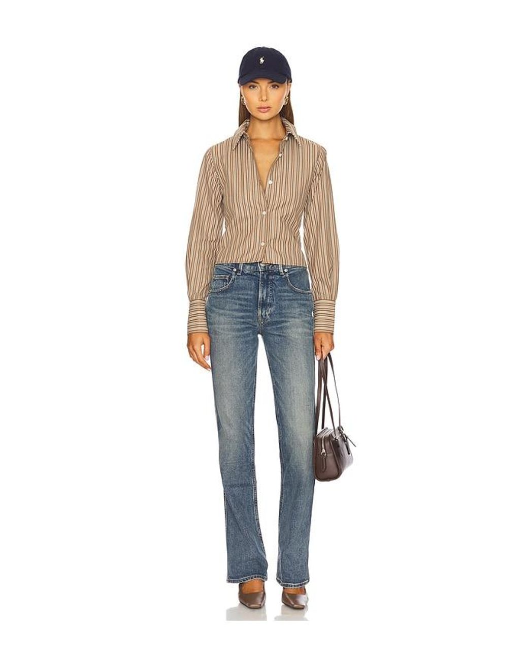 GOOD AMERICAN Blue Good Standard Bootcut Jeans