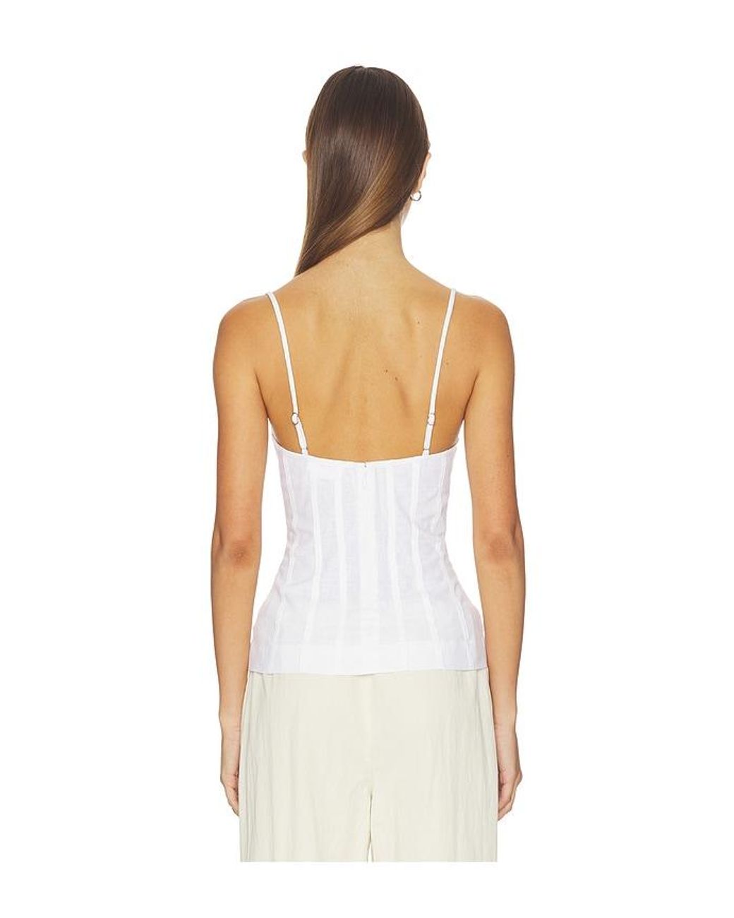 Lovers + Friends White Haven Linen Top