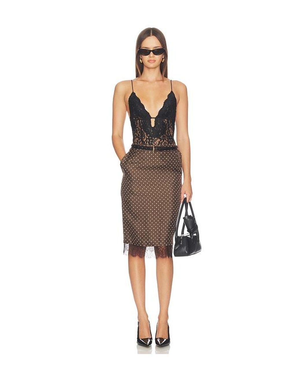 FRANÃOISE Black Layla Skirt