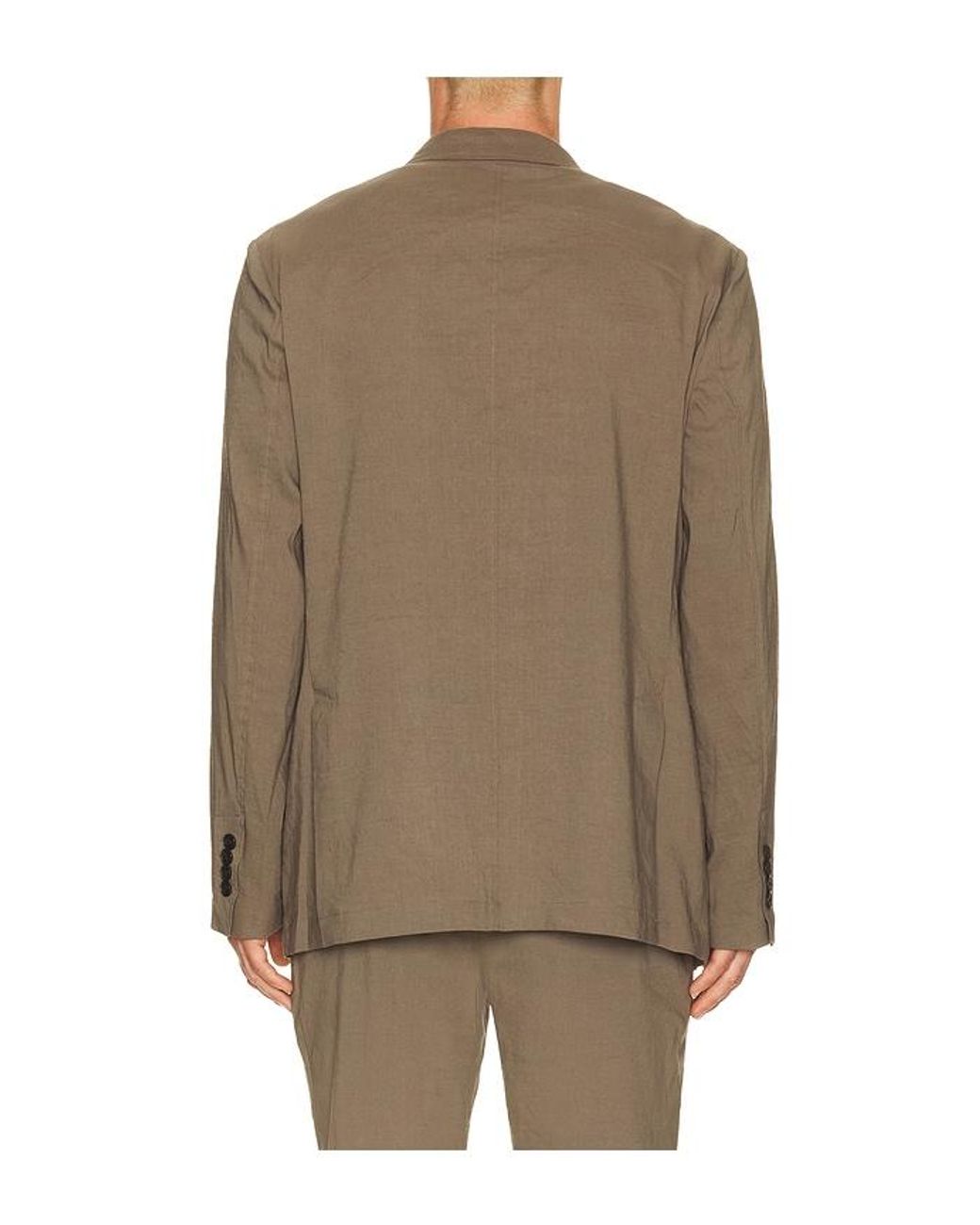 Theory Brown Standard Blazer for men