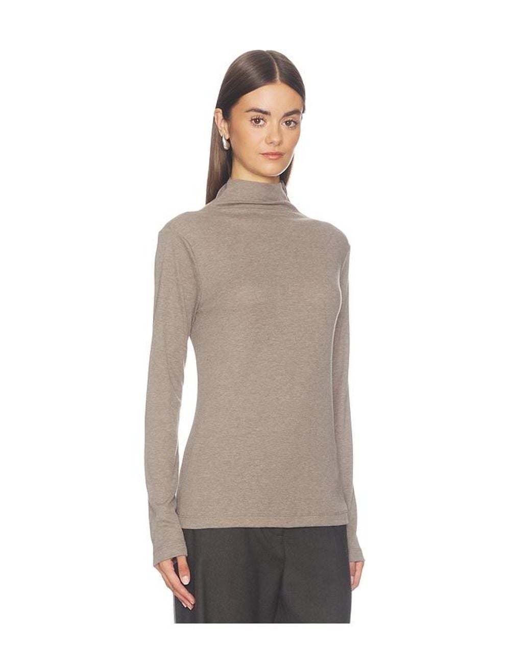 Bobi Multicolor Modern Mock Neck