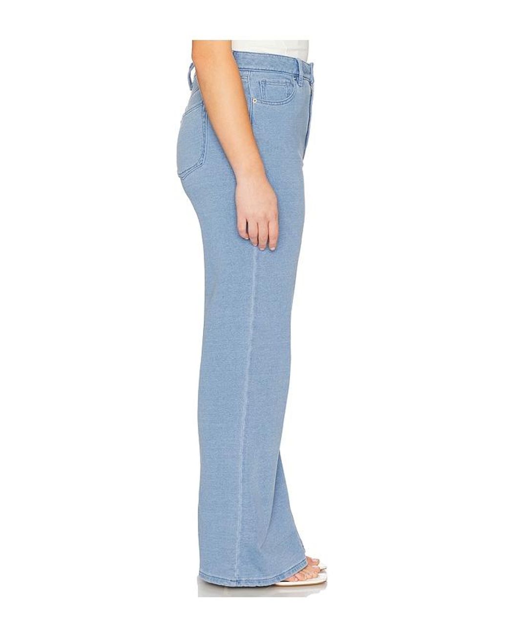 GOOD AMERICAN Blue Jeanius Good Ease Sweatpants