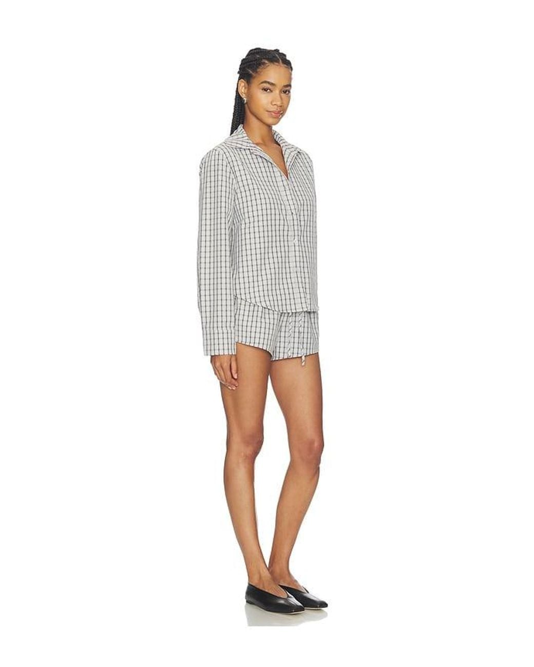 superdown Gray Knox Short Set