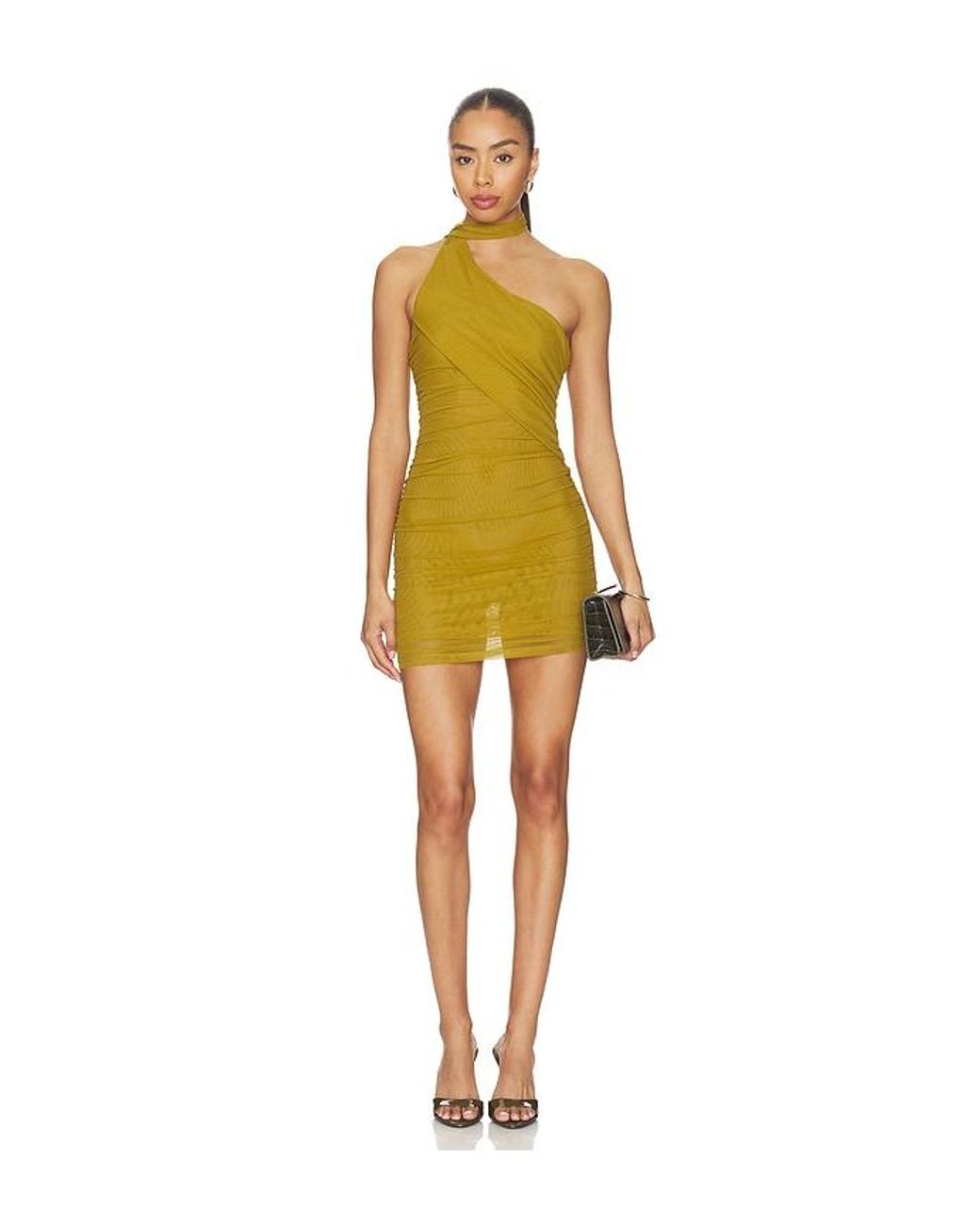 superdown Yellow Kynlee Mini Dress