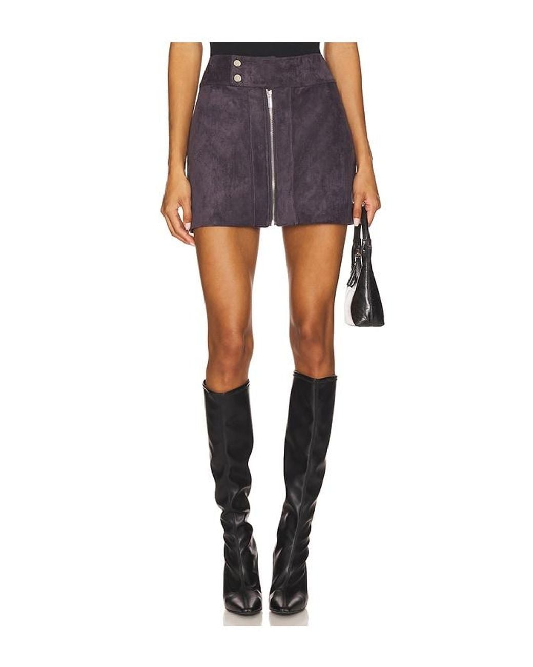 Amanda Uprichard Blue Becker Skirt