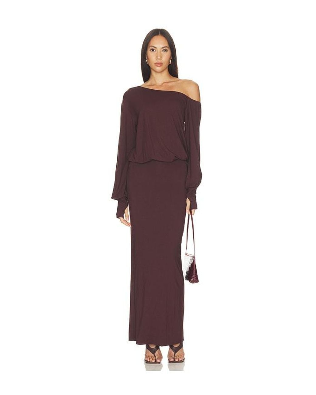 superdown Purple Rosabella Maxi Dress