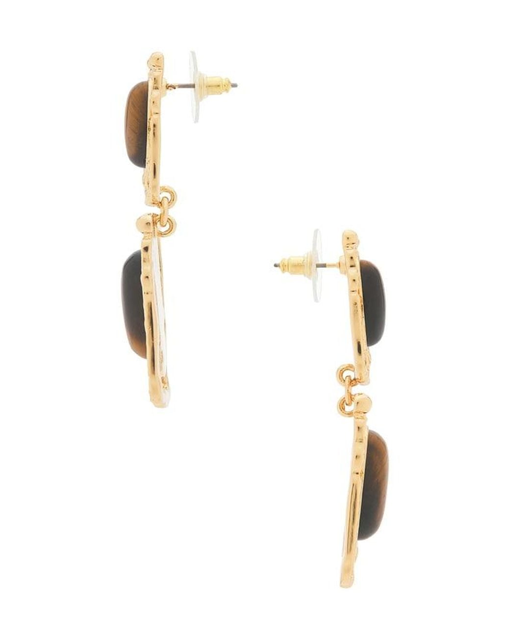 petit moments Metallic Ocean Relic Earrings