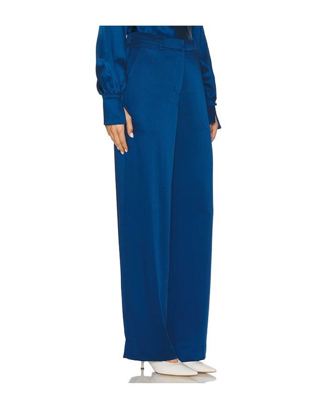 Jonathan Simkhai Blue Tavar Pants