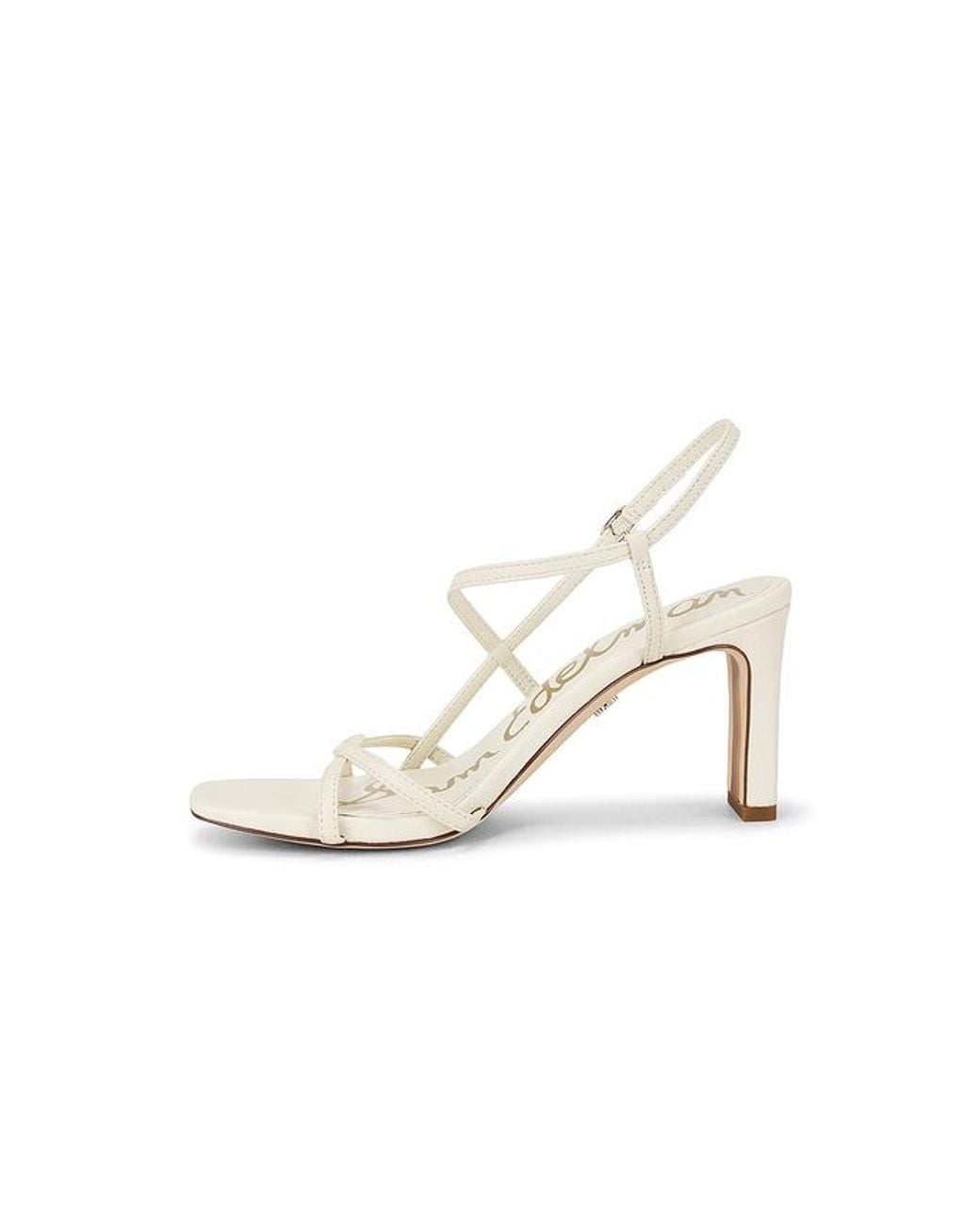 Sam Edelman White Elissa Sandal