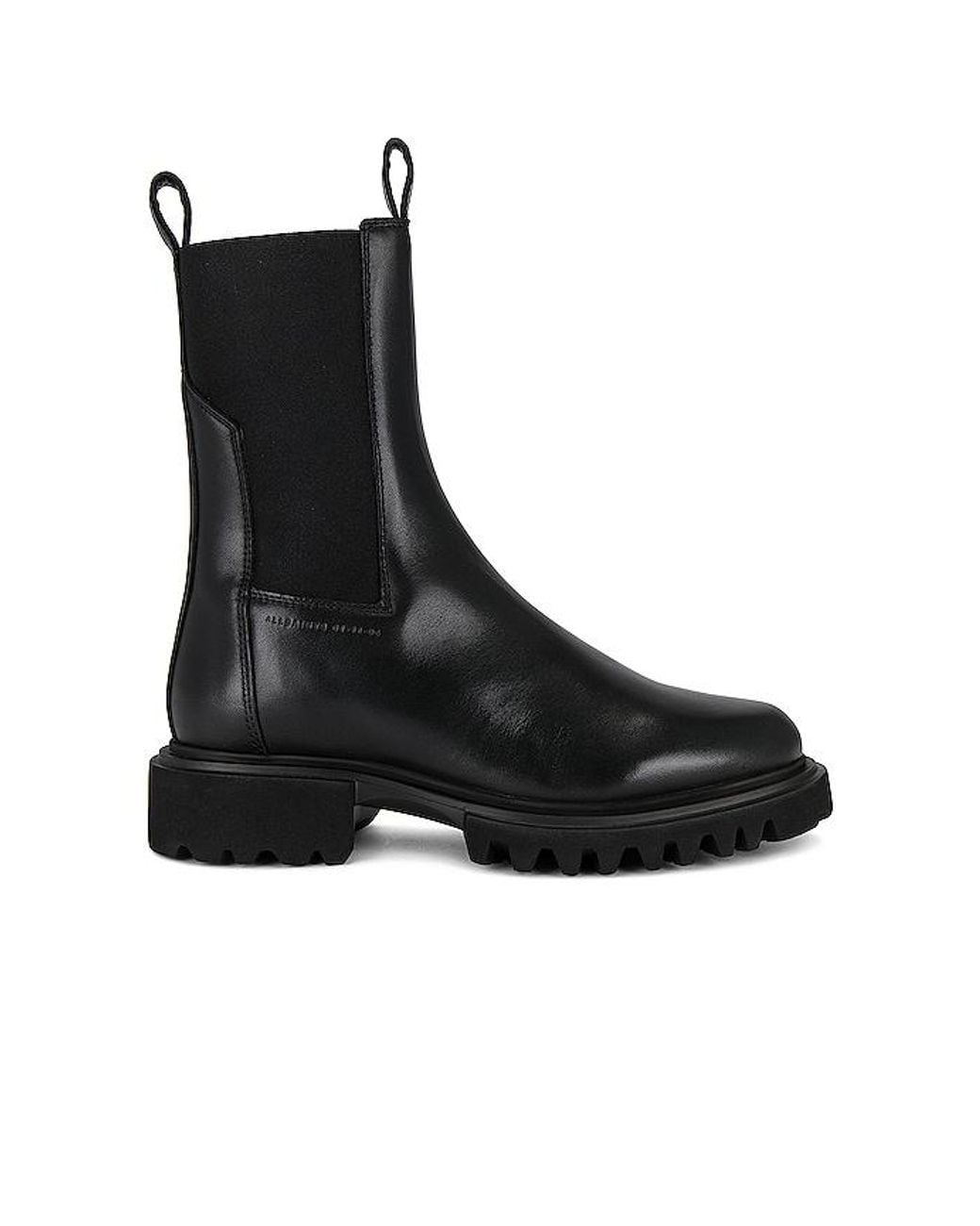AllSaints Black Hallie Boot