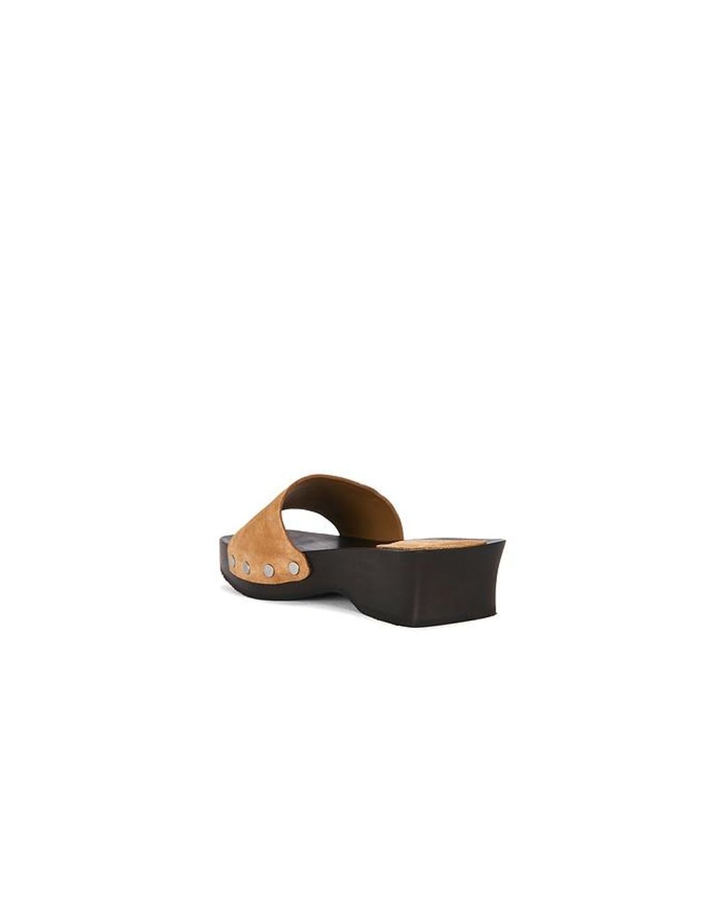 Madewell White Vanessa Suede Clog