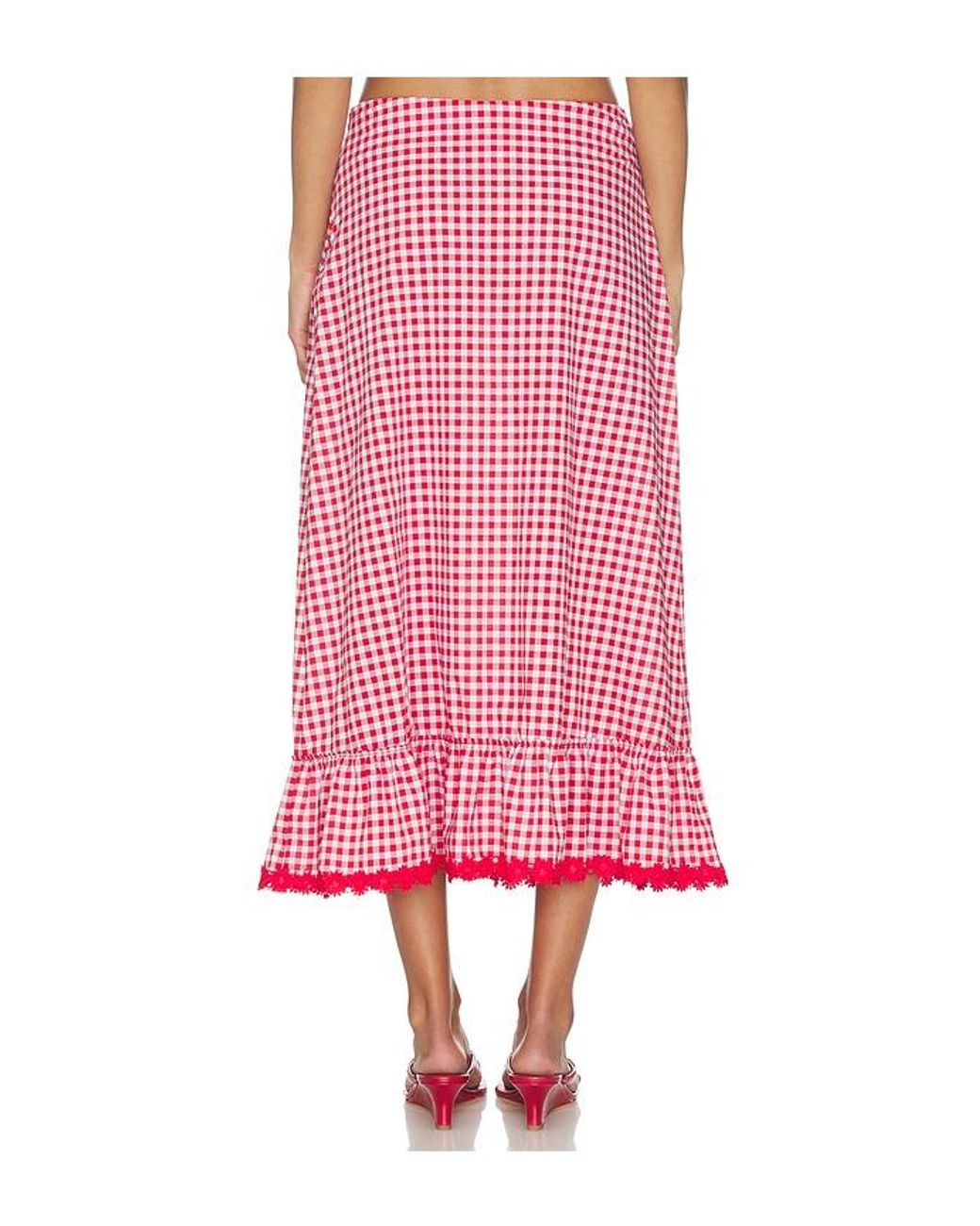 Peixoto Pink Lola Maxi Skirt