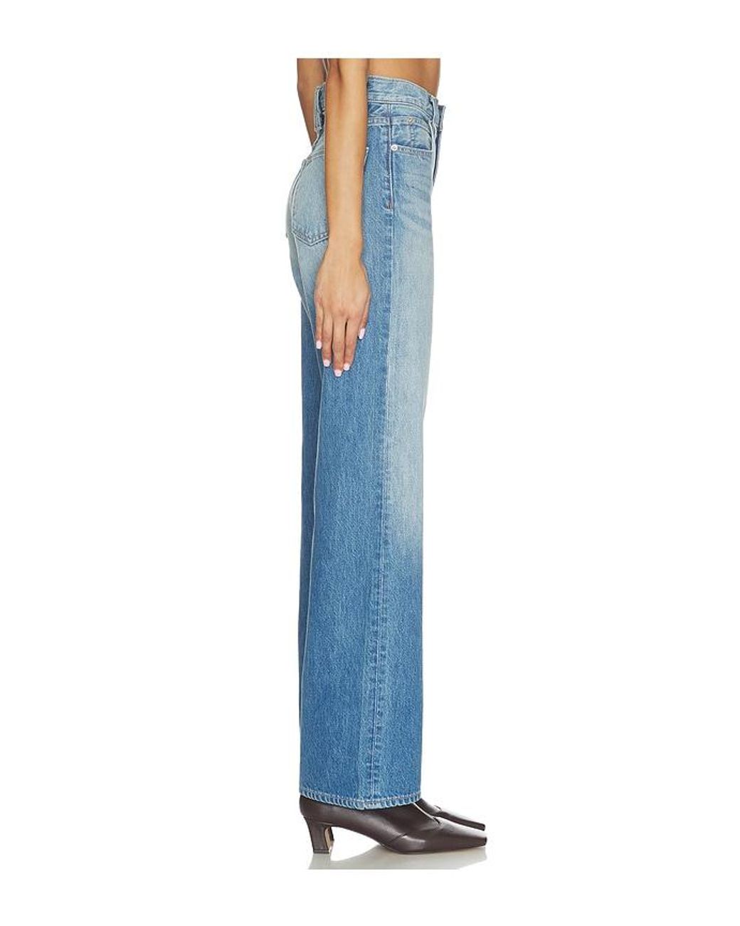 SLVRLAKE Denim Blue Grace Jeans
