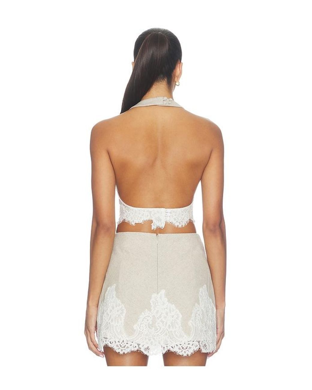 V. Chapman White Lavinia Top