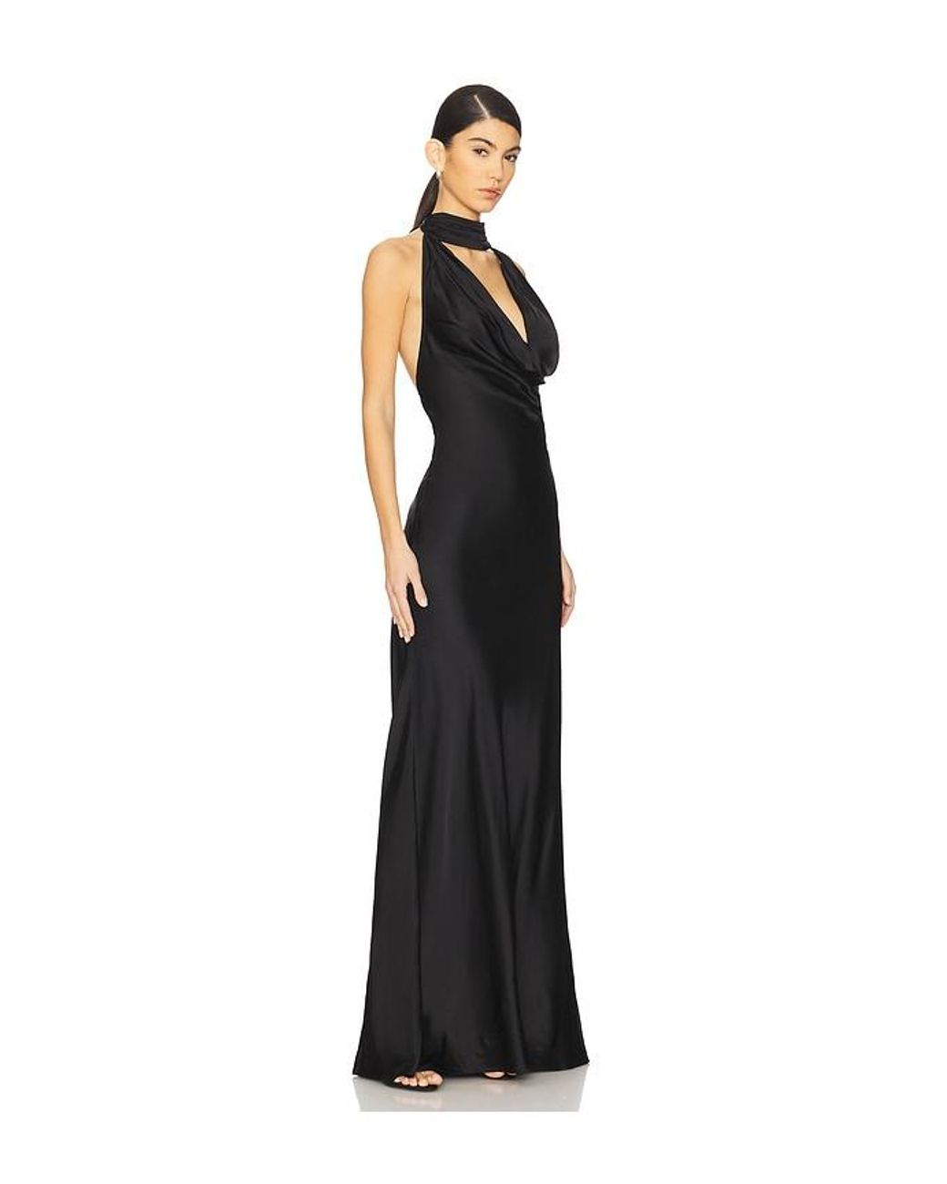 Stone Cold Fox Black X Revolve Amelia Gown