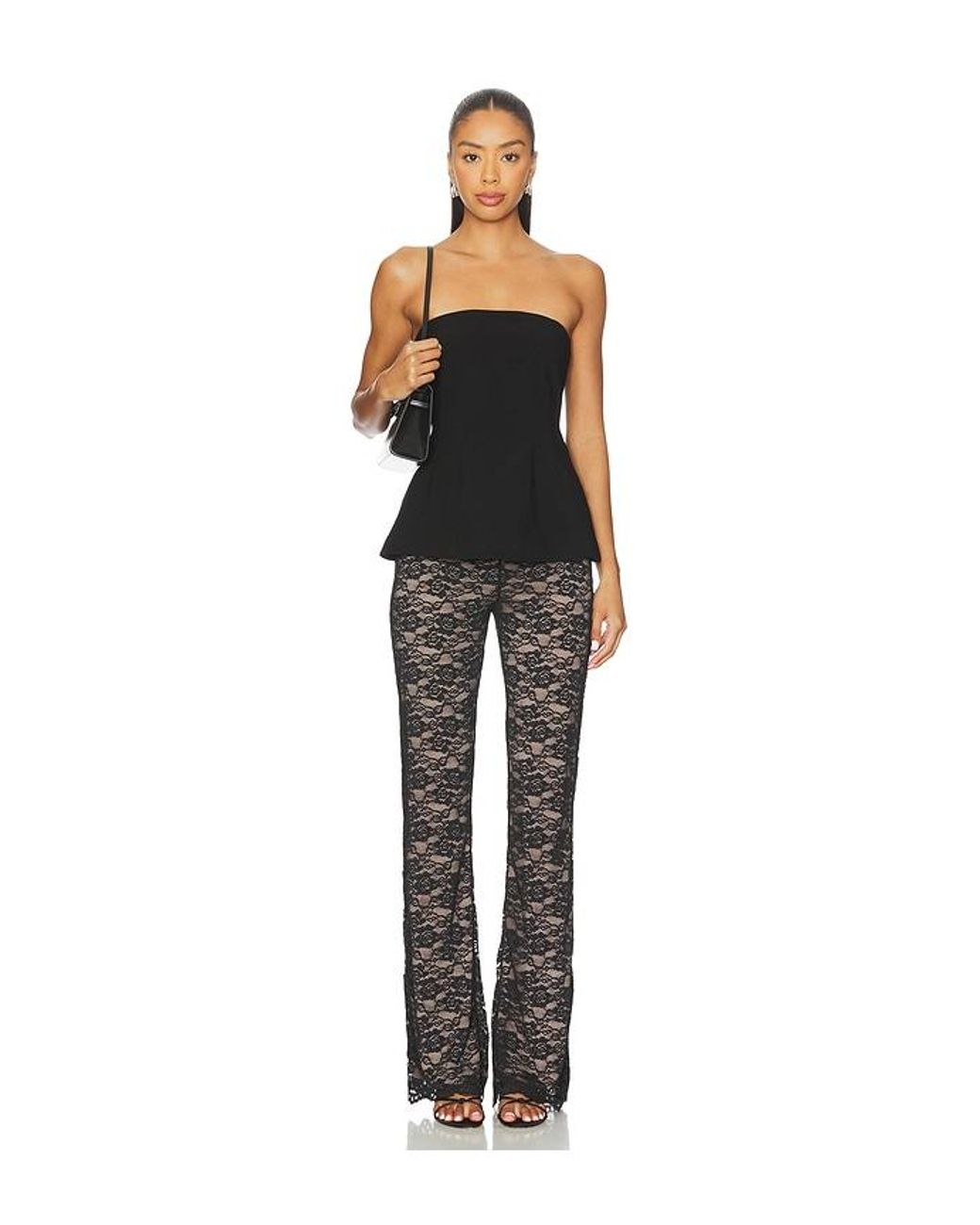 MAJORELLE Black Zariah Pant