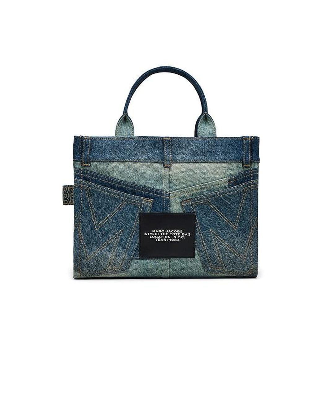 Marc Jacobs Blue Mittelgrosse Tote Bag