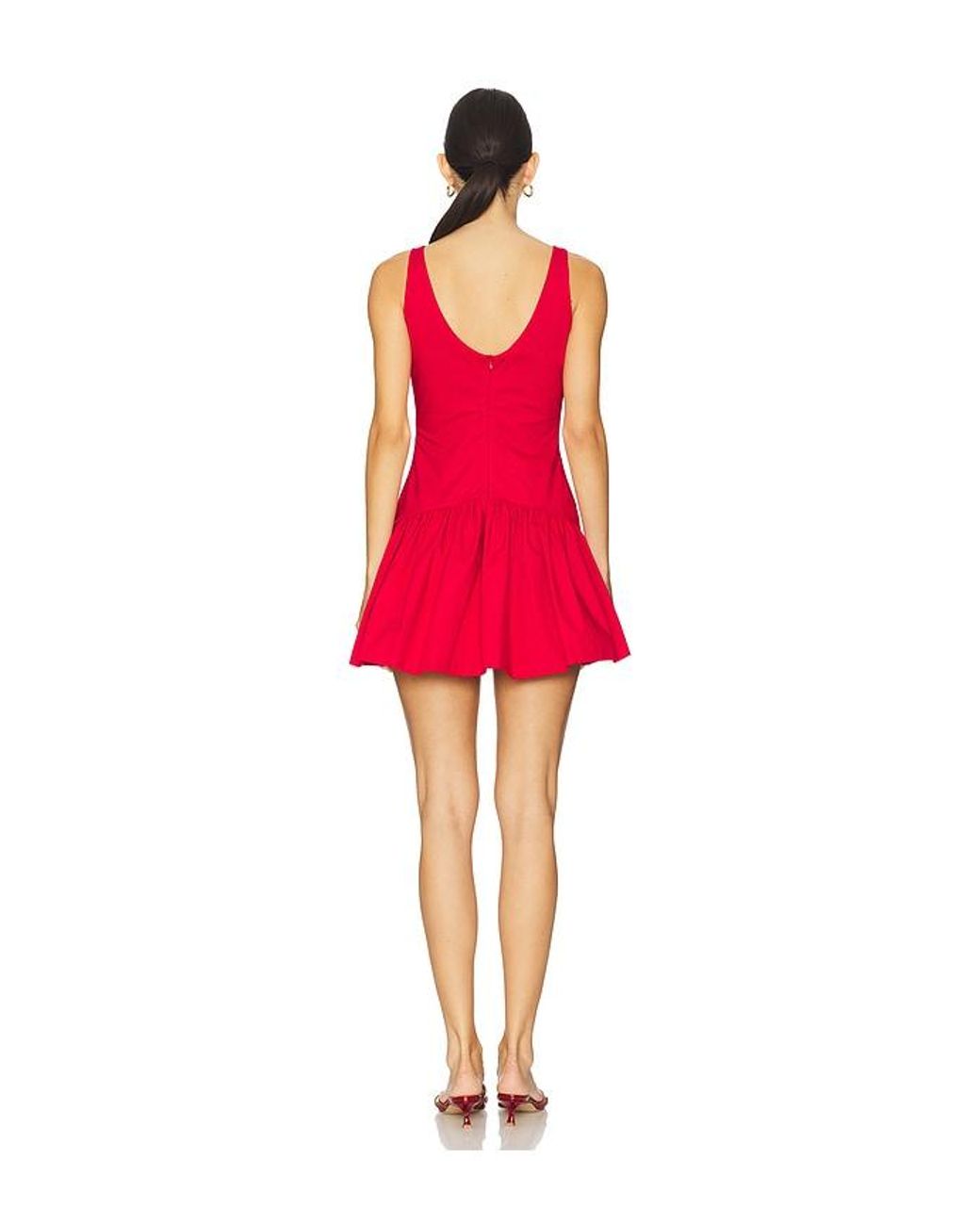 Peixoto Red Addison Mini Dress