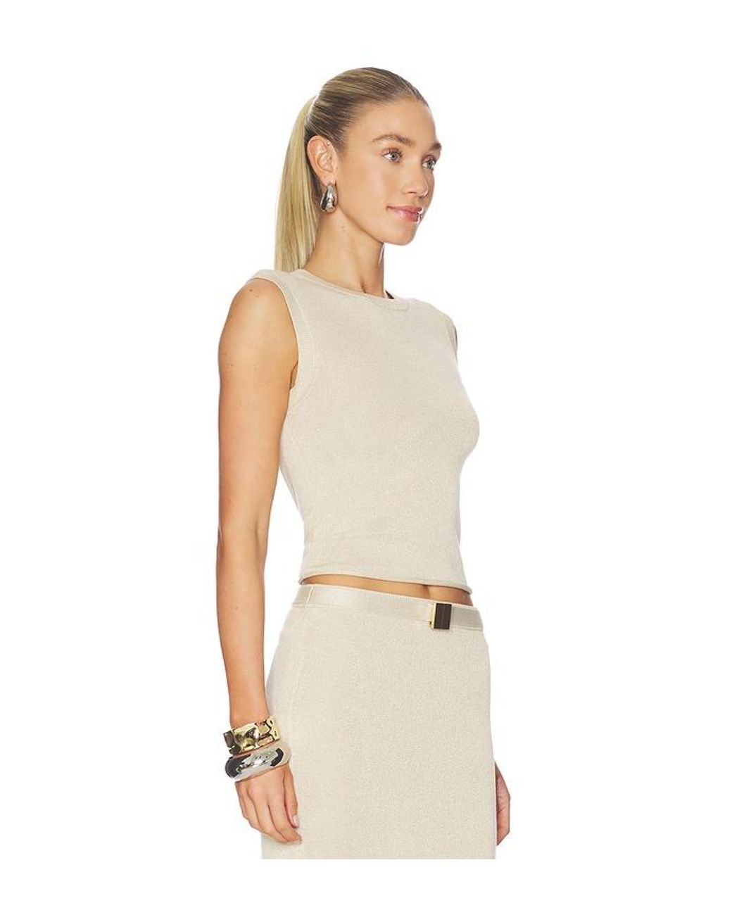 La Porte Natural Willa Knit Tank Top