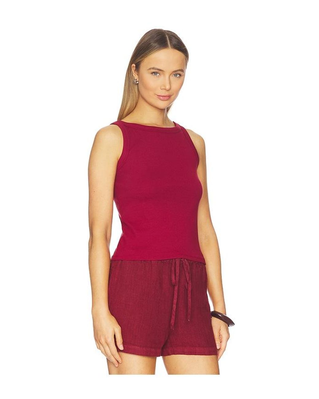 VIR VITA Red Noemie Tank