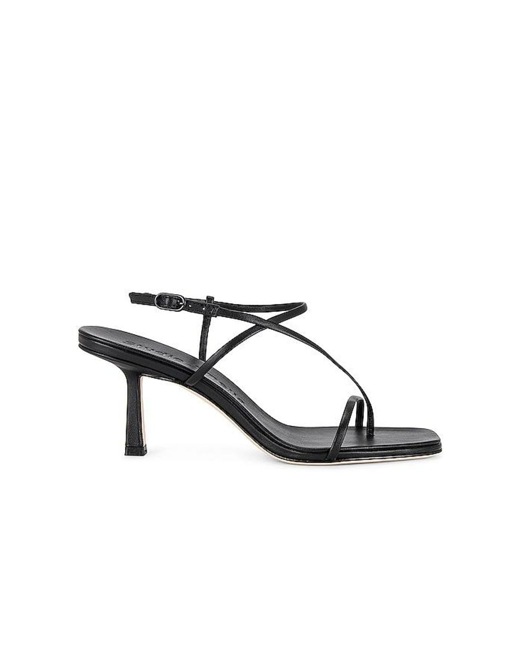 STUDIO AMELIA White Cross Front 70 Heel