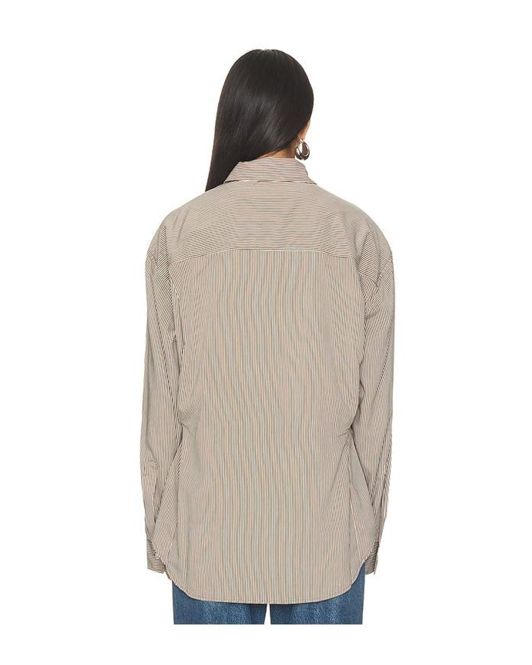 Agolde Blue Cinch Shirt