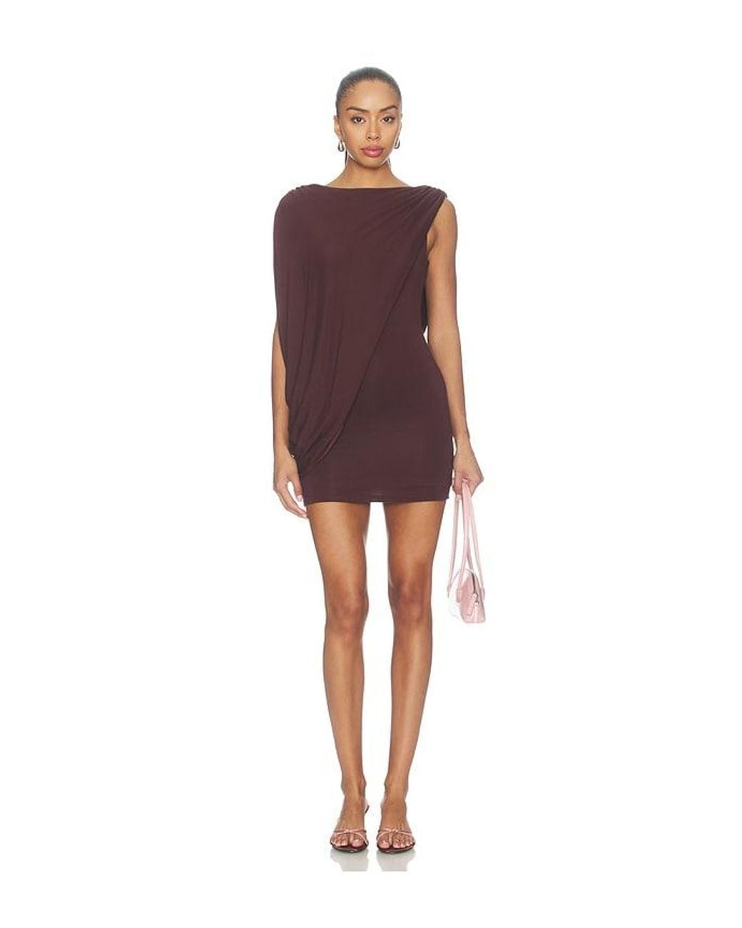 MORE TO COME Red Annmarie Mini Dress