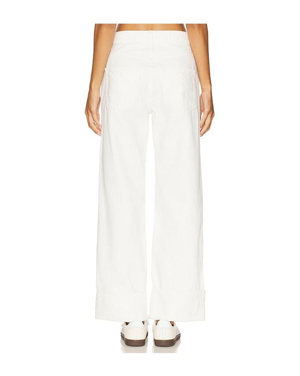 Amo Denim White Rosalind Straight