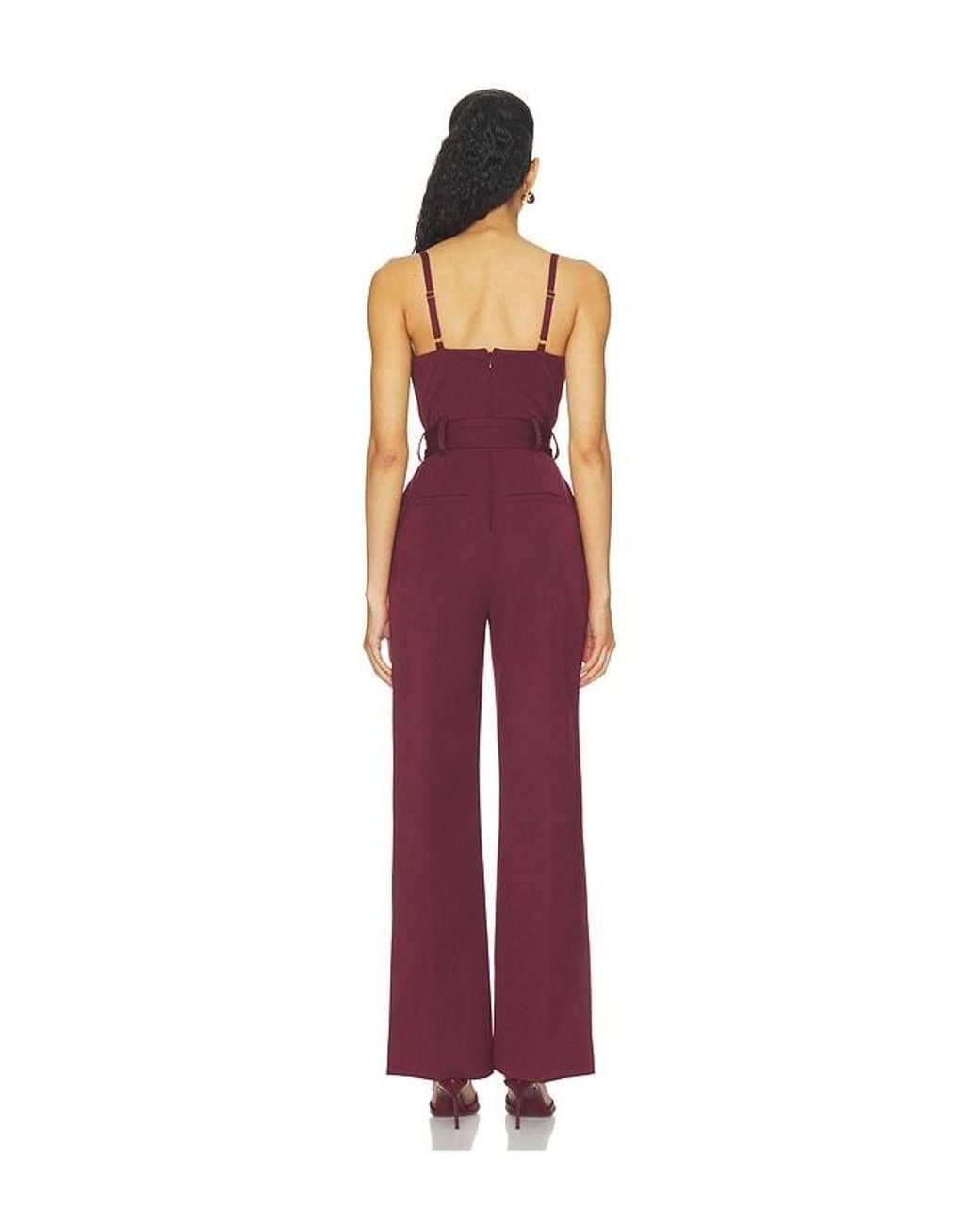 L'Agence Jessa Bustier Tailored Jumpsuit