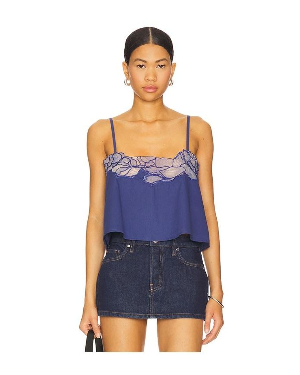 SNDY'S Blue Greta Top
