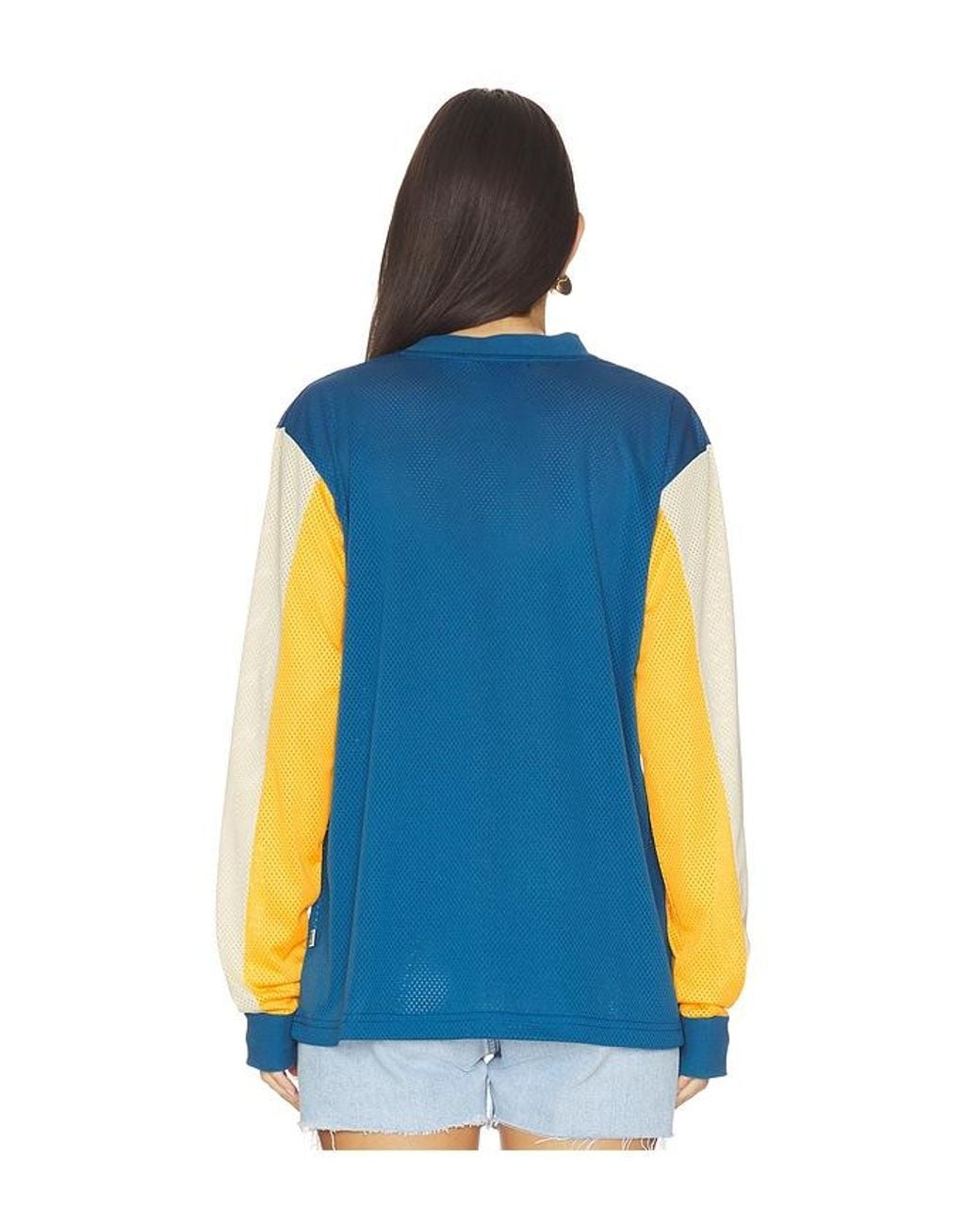 Araminta James Blue Speedway Long Sleeve Tee
