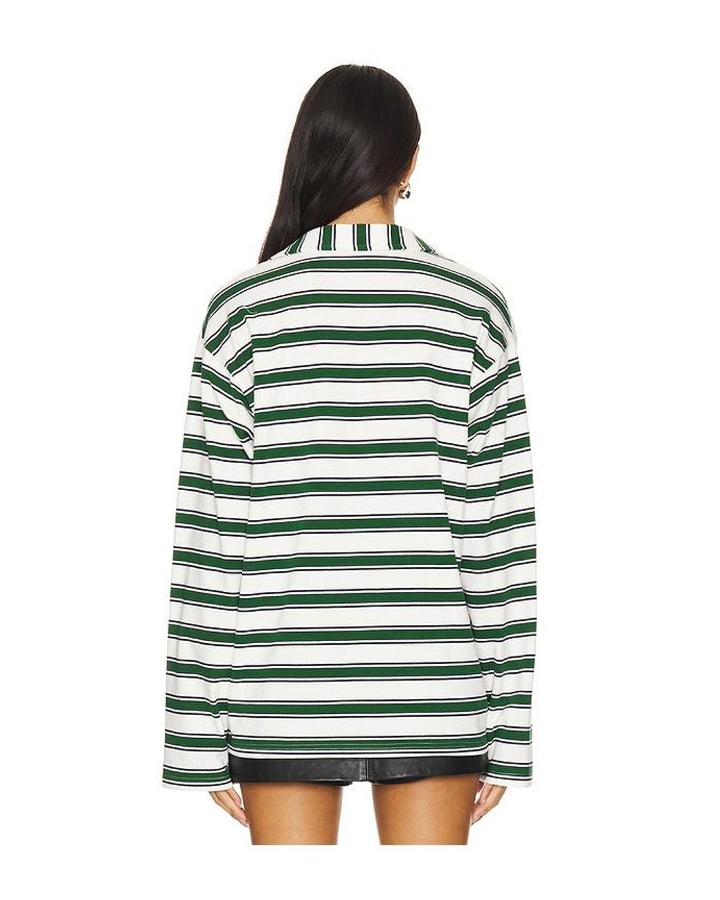 Cailyn Polo Top En Color Blanco, Verde Talla En superdown de color Multicolor