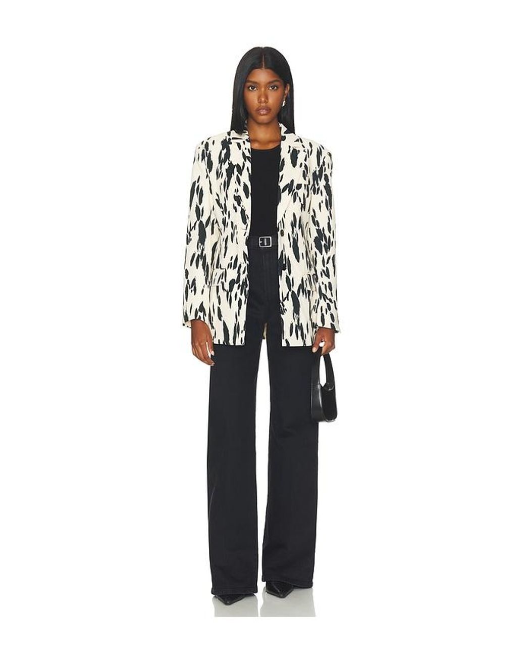 Anine Bing White Laika Blazer