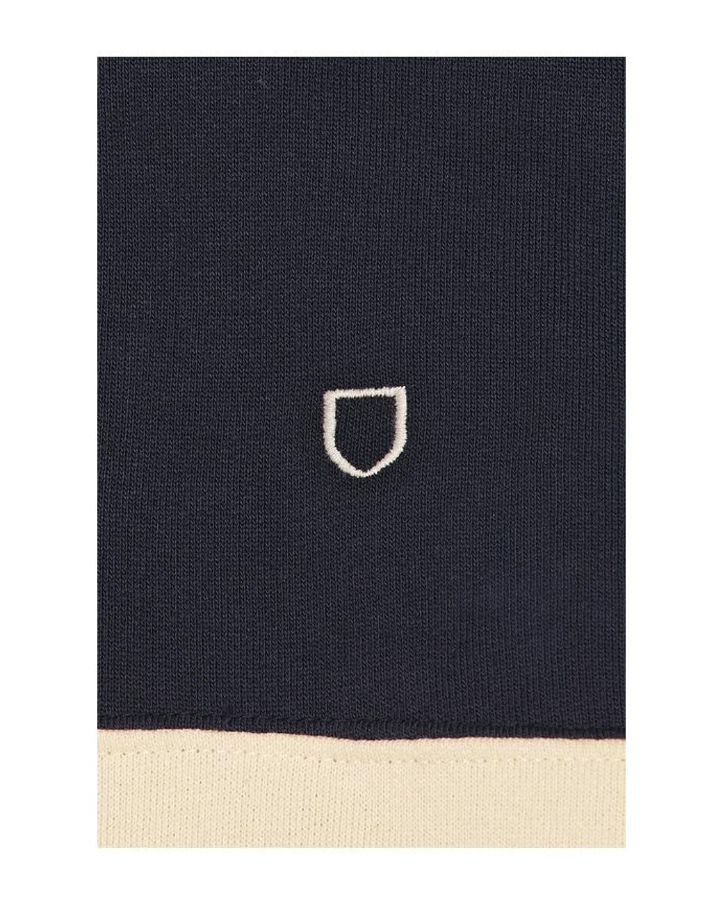Brixton Blue Danville Fleece Quarter Zip Sweater for men