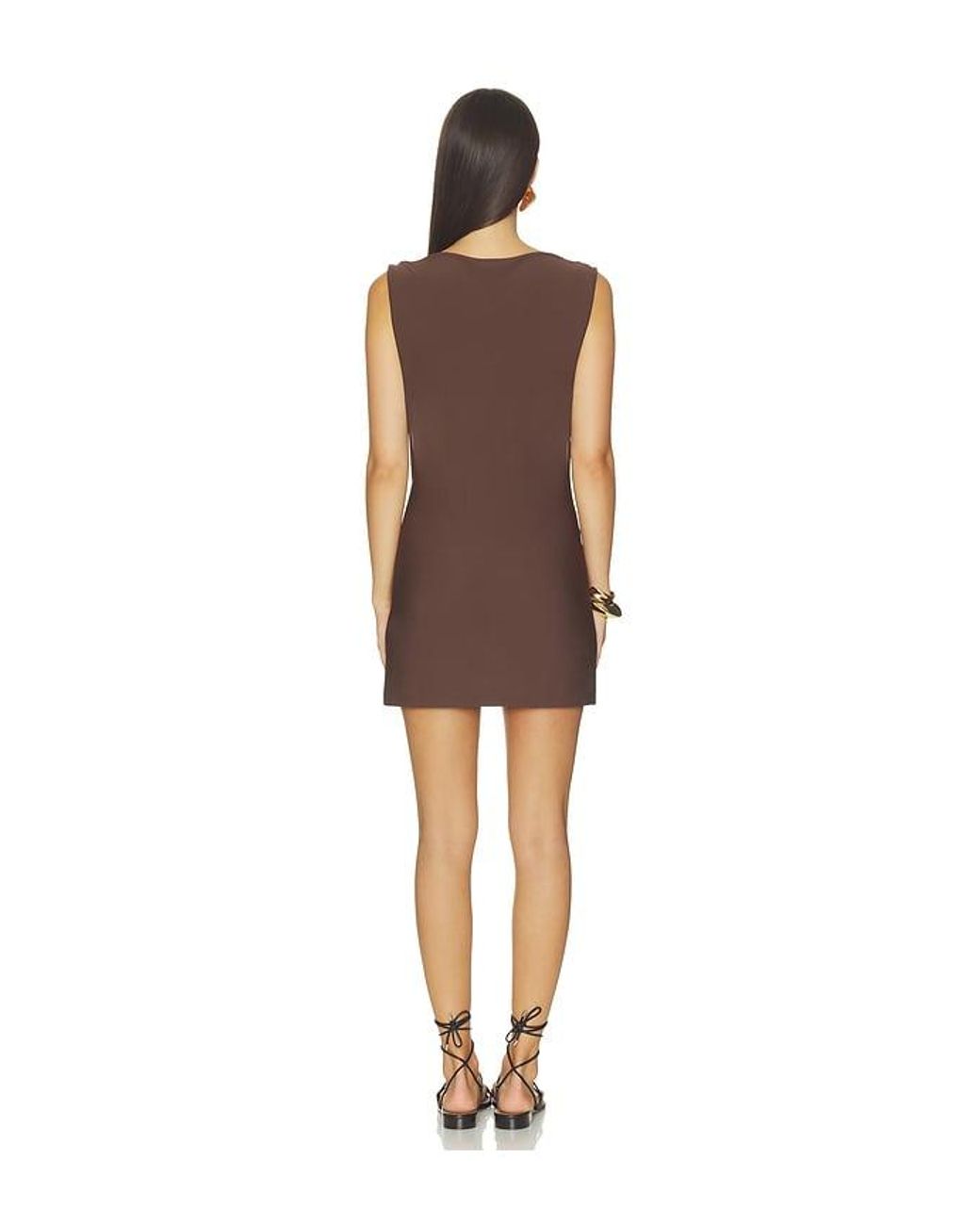 SRG Brown Eisley Knit Mini Dress