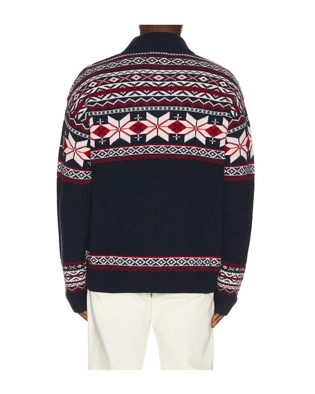 Polo Ralph Lauren Blue Winter Olympics Pullover Sweater for men