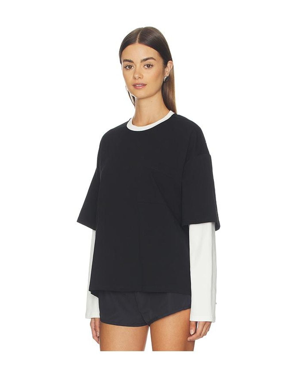 Lovers + Friends Black Bethan Tee