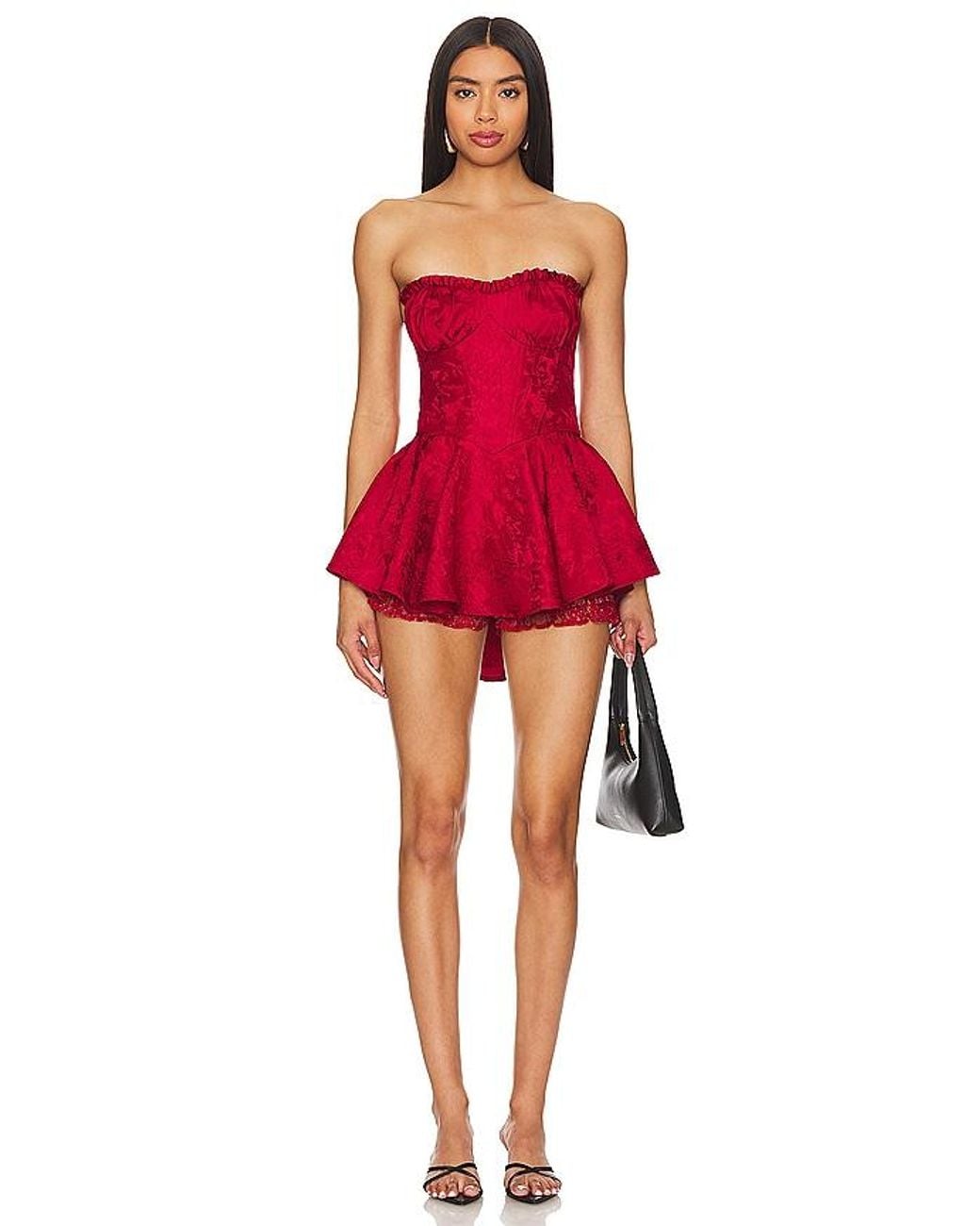 Nana Jacqueline Red Airina Dress
