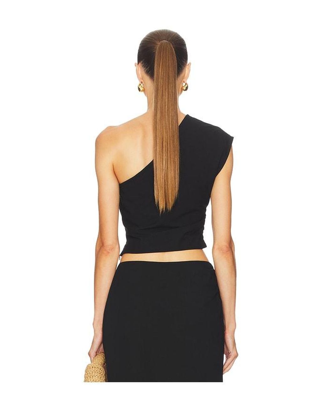 Astr Black Asha Top